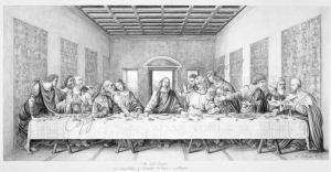 Last Supper Drawing
